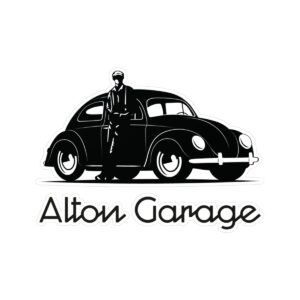 Stickers Alton Garage 23cm